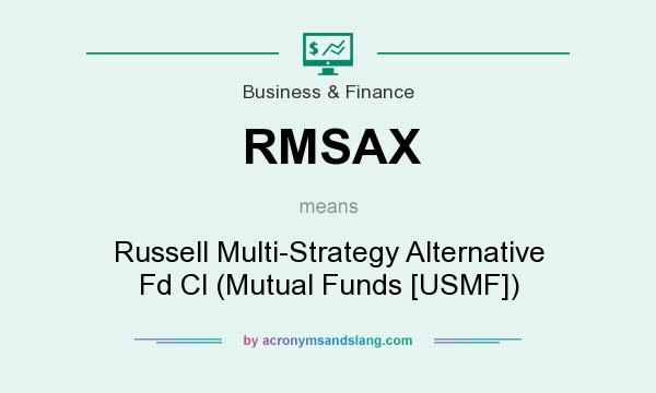 What does RMSAX mean? It stands for Russell Multi-Strategy Alternative Fd Cl (Mutual Funds [USMF])