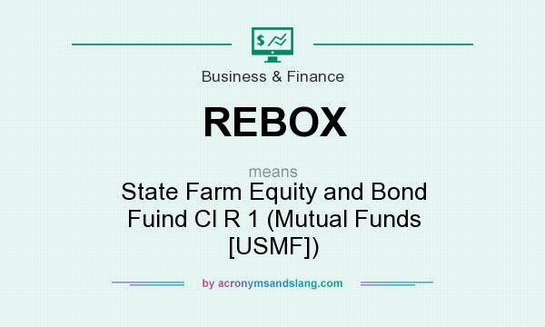 What does REBOX mean? It stands for State Farm Equity and Bond Fuind Cl R 1 (Mutual Funds [USMF])
