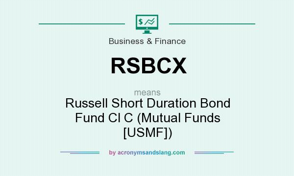 What does RSBCX mean? It stands for Russell Short Duration Bond Fund Cl C (Mutual Funds [USMF])