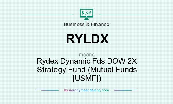 What does RYLDX mean? It stands for Rydex Dynamic Fds DOW 2X Strategy Fund (Mutual Funds [USMF])