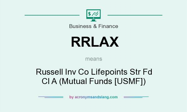 What does RRLAX mean? It stands for Russell Inv Co Lifepoints Str Fd Cl A (Mutual Funds [USMF])