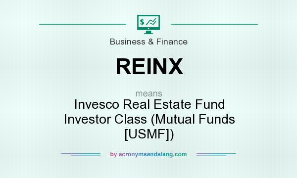 What does REINX mean? It stands for Invesco Real Estate Fund Investor Class (Mutual Funds [USMF])