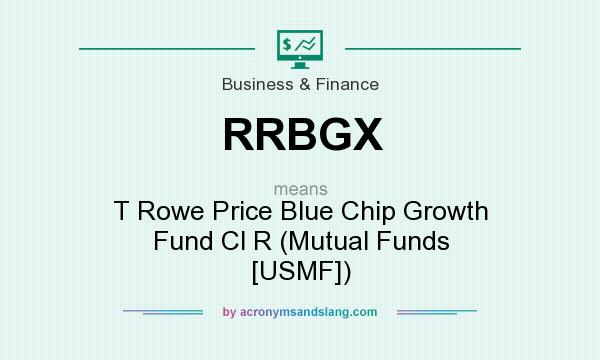 What does RRBGX mean? It stands for T Rowe Price Blue Chip Growth Fund Cl R (Mutual Funds [USMF])