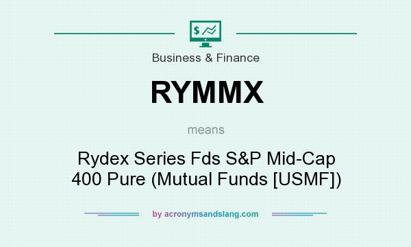What does RYMMX mean? It stands for Rydex Series Fds S&P Mid-Cap 400 Pure (Mutual Funds [USMF])