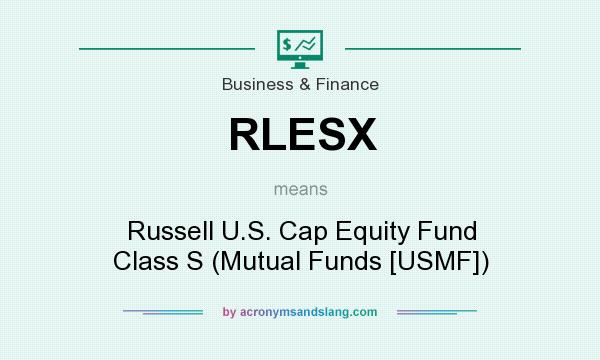 What does RLESX mean? It stands for Russell U.S. Cap Equity Fund Class S (Mutual Funds [USMF])
