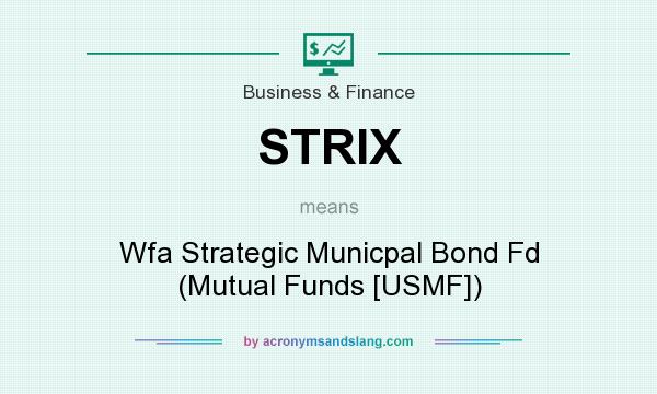 What does STRIX mean? It stands for Wfa Strategic Municpal Bond Fd (Mutual Funds [USMF])