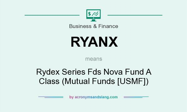 What does RYANX mean? It stands for Rydex Series Fds Nova Fund A Class (Mutual Funds [USMF])