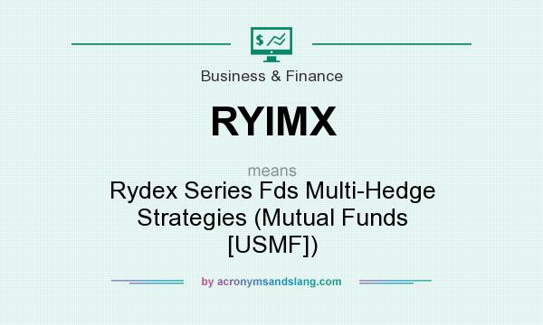 What does RYIMX mean? It stands for Rydex Series Fds Multi-Hedge Strategies (Mutual Funds [USMF])