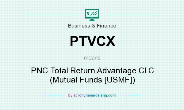 What does PTVCX mean? It stands for PNC Total Return Advantage Cl C (Mutual Funds [USMF])