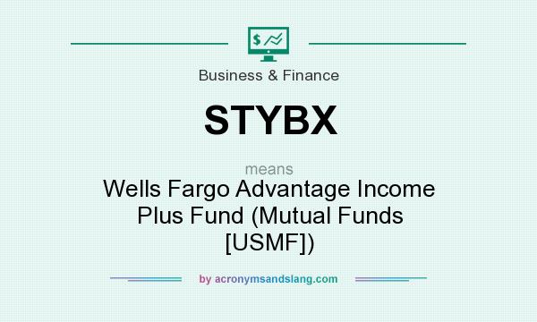 What does STYBX mean? It stands for Wells Fargo Advantage Income Plus Fund (Mutual Funds [USMF])