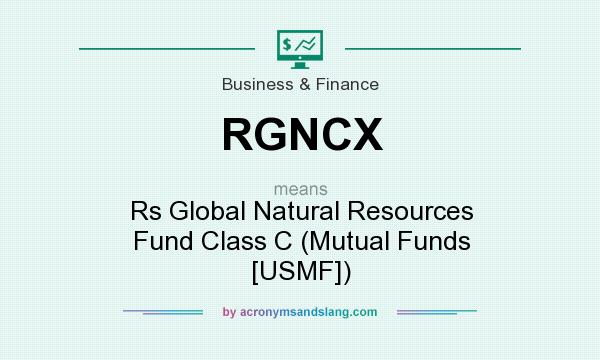 What does RGNCX mean? It stands for Rs Global Natural Resources Fund Class C (Mutual Funds [USMF])