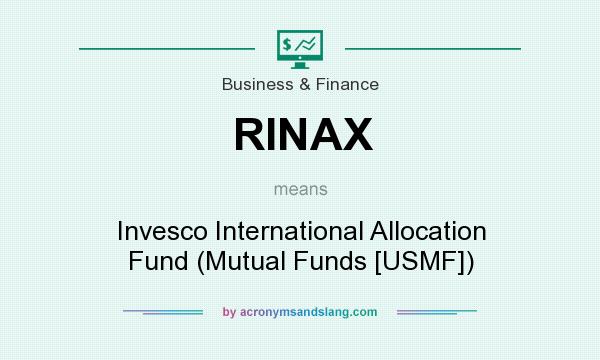 What does RINAX mean? It stands for Invesco International Allocation Fund (Mutual Funds [USMF])