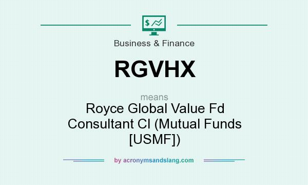 What does RGVHX mean? It stands for Royce Global Value Fd Consultant Cl (Mutual Funds [USMF])
