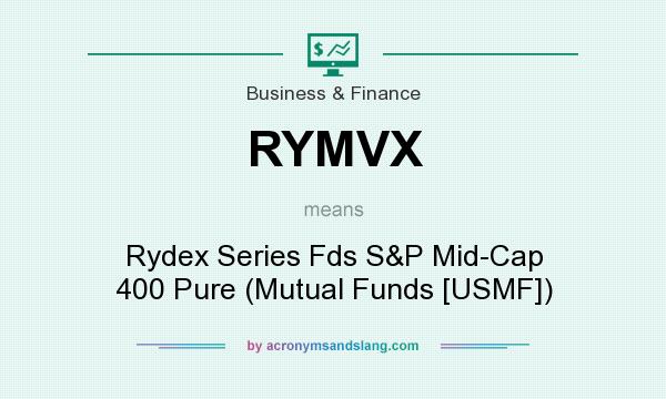 What does RYMVX mean? It stands for Rydex Series Fds S&P Mid-Cap 400 Pure (Mutual Funds [USMF])