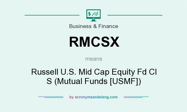 What does RMCSX mean? It stands for Russell U.S. Mid Cap Equity Fd Cl S (Mutual Funds [USMF])