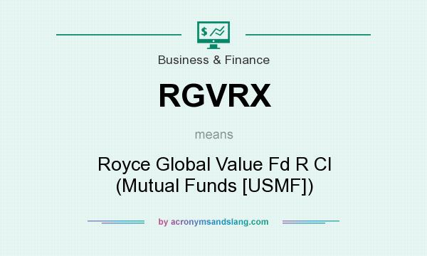 What does RGVRX mean? It stands for Royce Global Value Fd R Cl (Mutual Funds [USMF])