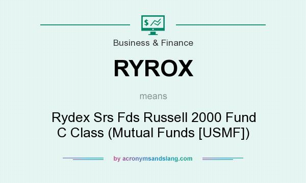 What does RYROX mean? It stands for Rydex Srs Fds Russell 2000 Fund C Class (Mutual Funds [USMF])