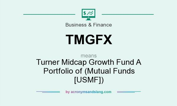 What does TMGFX mean? It stands for Turner Midcap Growth Fund A Portfolio of (Mutual Funds [USMF])