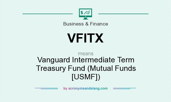 What does VFITX mean? It stands for Vanguard Intermediate Term Treasury Fund (Mutual Funds [USMF])