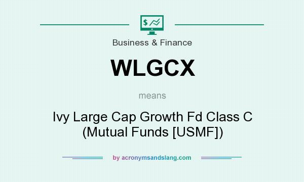 What does WLGCX mean? It stands for Ivy Large Cap Growth Fd Class C (Mutual Funds [USMF])