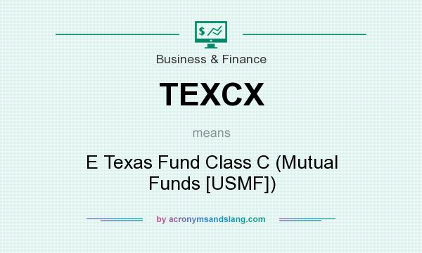 What does TEXCX mean? It stands for E Texas Fund Class C (Mutual Funds [USMF])