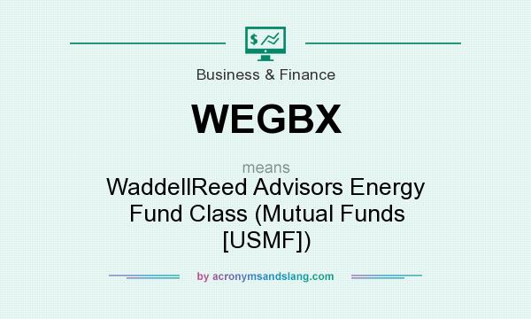 What does WEGBX mean? It stands for WaddellReed Advisors Energy Fund Class (Mutual Funds [USMF])