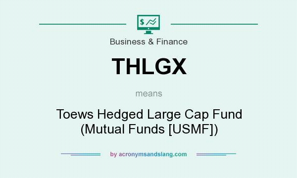 What does THLGX mean? It stands for Toews Hedged Large Cap Fund (Mutual Funds [USMF])