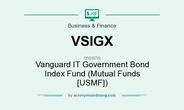 What does VSIGX mean? It stands for Vanguard IT Government Bond Index Fund (Mutual Funds [USMF])