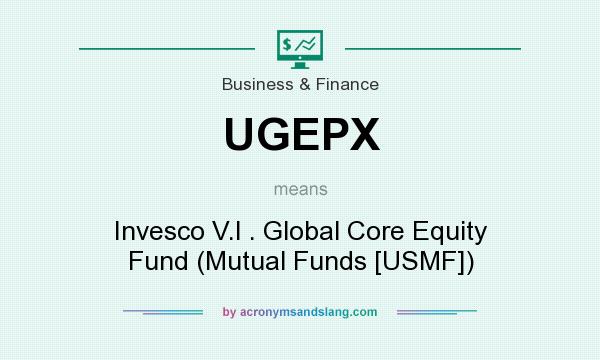 What does UGEPX mean? It stands for Invesco V.I . Global Core Equity Fund (Mutual Funds [USMF])