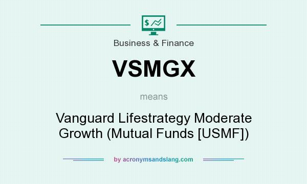 What does VSMGX mean? It stands for Vanguard Lifestrategy Moderate Growth (Mutual Funds [USMF])