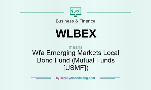 What does WLBEX mean? It stands for Wfa Emerging Markets Local Bond Fund (Mutual Funds [USMF])
