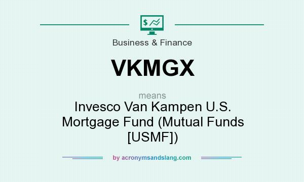 What does VKMGX mean? It stands for Invesco Van Kampen U.S. Mortgage Fund (Mutual Funds [USMF])