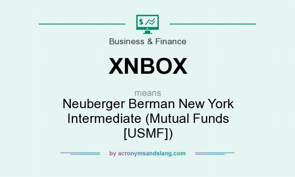 What does XNBOX mean? It stands for Neuberger Berman New York Intermediate (Mutual Funds [USMF])