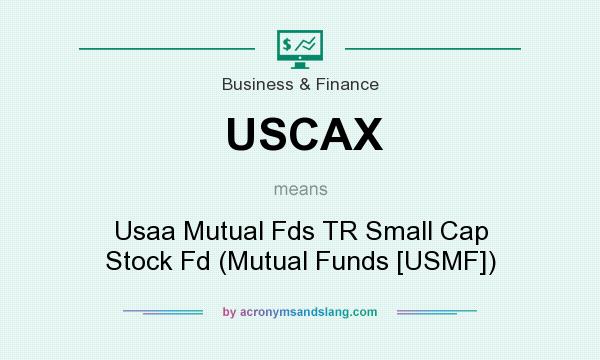 What does USCAX mean? It stands for Usaa Mutual Fds TR Small Cap Stock Fd (Mutual Funds [USMF])
