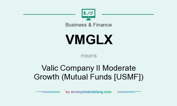 What does VMGLX mean? It stands for Valic Company II Moderate Growth (Mutual Funds [USMF])