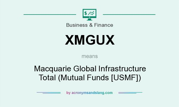 What does XMGUX mean? It stands for Macquarie Global Infrastructure Total (Mutual Funds [USMF])
