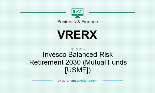 What does VRERX mean? It stands for Invesco Balanced-Risk Retirement 2030 (Mutual Funds [USMF])
