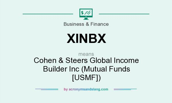 What does XINBX mean? It stands for Cohen & Steers Global Income Builder Inc (Mutual Funds [USMF])