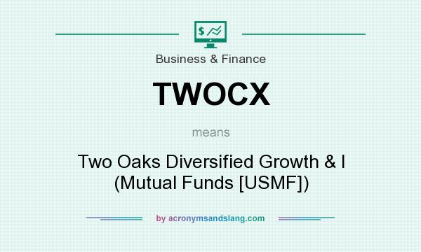 What does TWOCX mean? It stands for Two Oaks Diversified Growth & I (Mutual Funds [USMF])