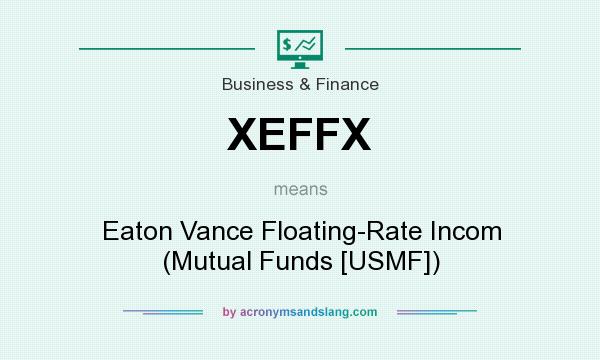 What does XEFFX mean? It stands for Eaton Vance Floating-Rate Incom (Mutual Funds [USMF])