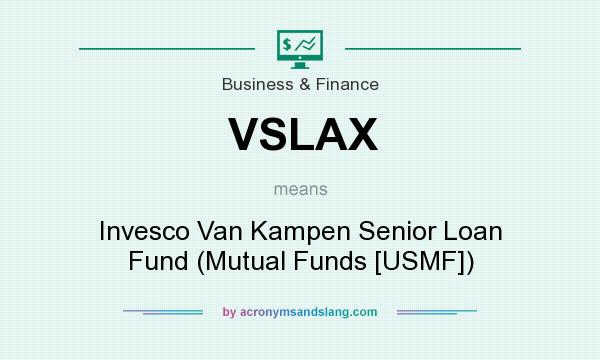 What does VSLAX mean? It stands for Invesco Van Kampen Senior Loan Fund (Mutual Funds [USMF])