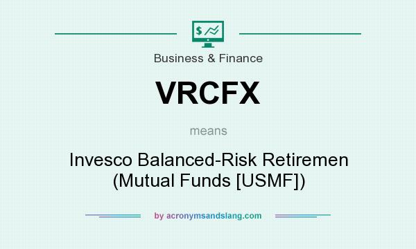 What does VRCFX mean? It stands for Invesco Balanced-Risk Retiremen (Mutual Funds [USMF])