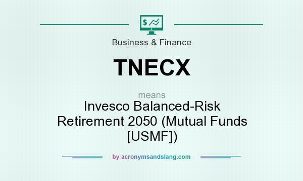 What does TNECX mean? It stands for Invesco Balanced-Risk Retirement 2050 (Mutual Funds [USMF])