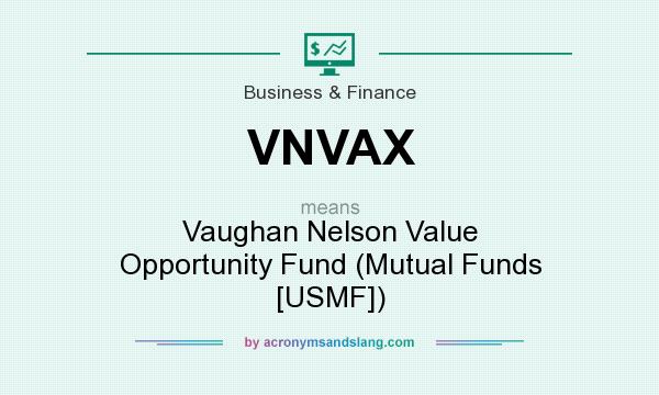 What does VNVAX mean? It stands for Vaughan Nelson Value Opportunity Fund (Mutual Funds [USMF])