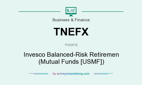What does TNEFX mean? It stands for Invesco Balanced-Risk Retiremen (Mutual Funds [USMF])