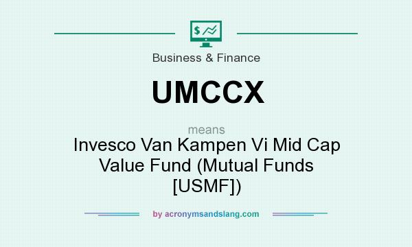 What does UMCCX mean? It stands for Invesco Van Kampen Vi Mid Cap Value Fund (Mutual Funds [USMF])