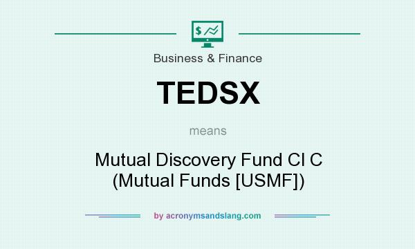 What does TEDSX mean? It stands for Mutual Discovery Fund Cl C (Mutual Funds [USMF])