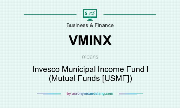 What does VMINX mean? It stands for Invesco Municipal Income Fund I (Mutual Funds [USMF])