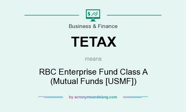 What does TETAX mean? It stands for RBC Enterprise Fund Class A (Mutual Funds [USMF])