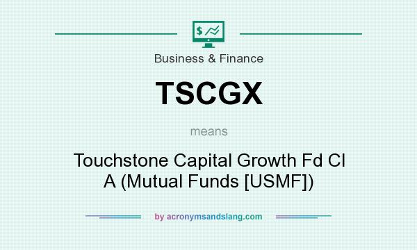 What does TSCGX mean? It stands for Touchstone Capital Growth Fd Cl A (Mutual Funds [USMF])